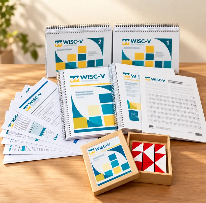 Cuadernillos y material de aplicación de la escala WISC-V